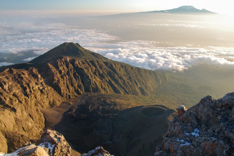 Ascension du mont Meru, Tanzanie