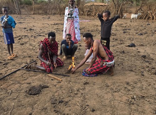 Souvenir du voyage de Raphaël, Kenya