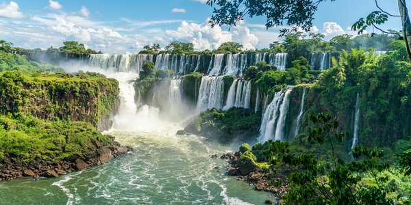 Argentine chutes Iguazu