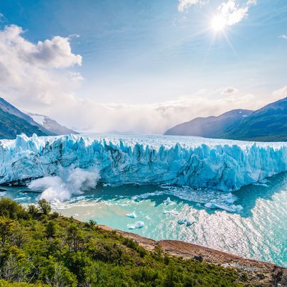 Perito Moreno en Argentine