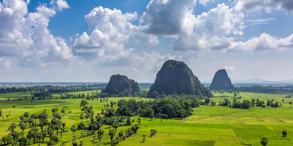 rizieres Hpa An en Birmanie