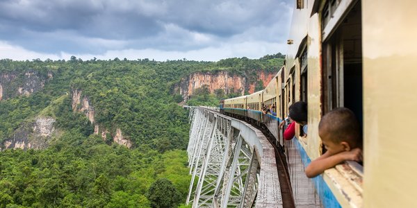 Train a Hsipaw en Birmanie