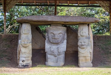 San Agustin en Colombie