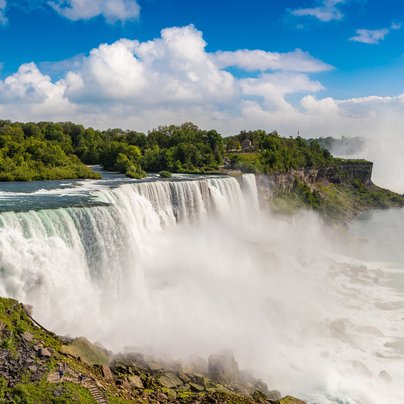 Les chutes Niagara aux Etats Unis