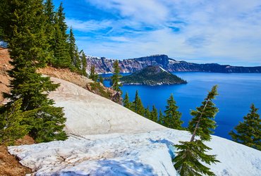 Crater Lake au États Unis