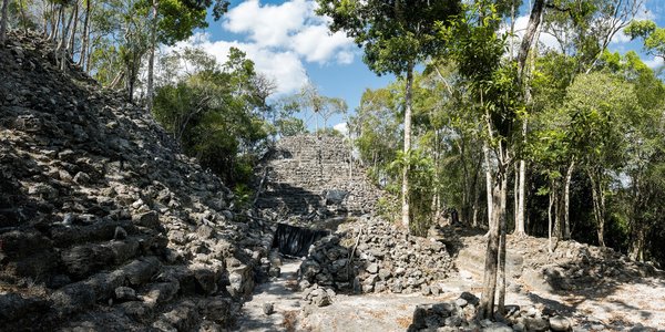 Temples El Mirador au Guatemala