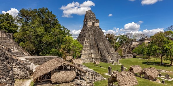 Ruines mayas de Tikal au Guatemala