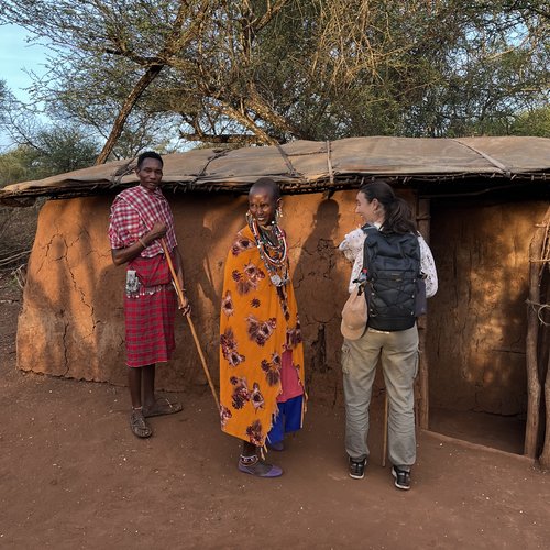 Souvenir du voyage de Claudine, Kenya