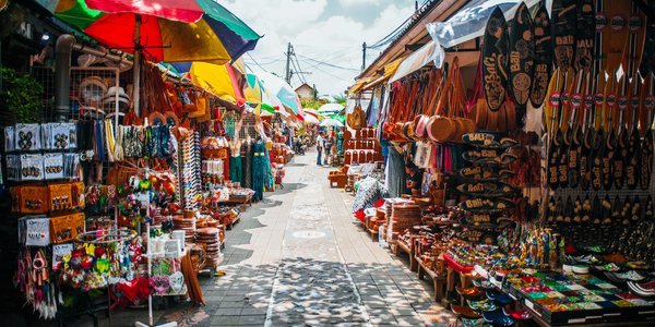 Indonésie Ubud marché