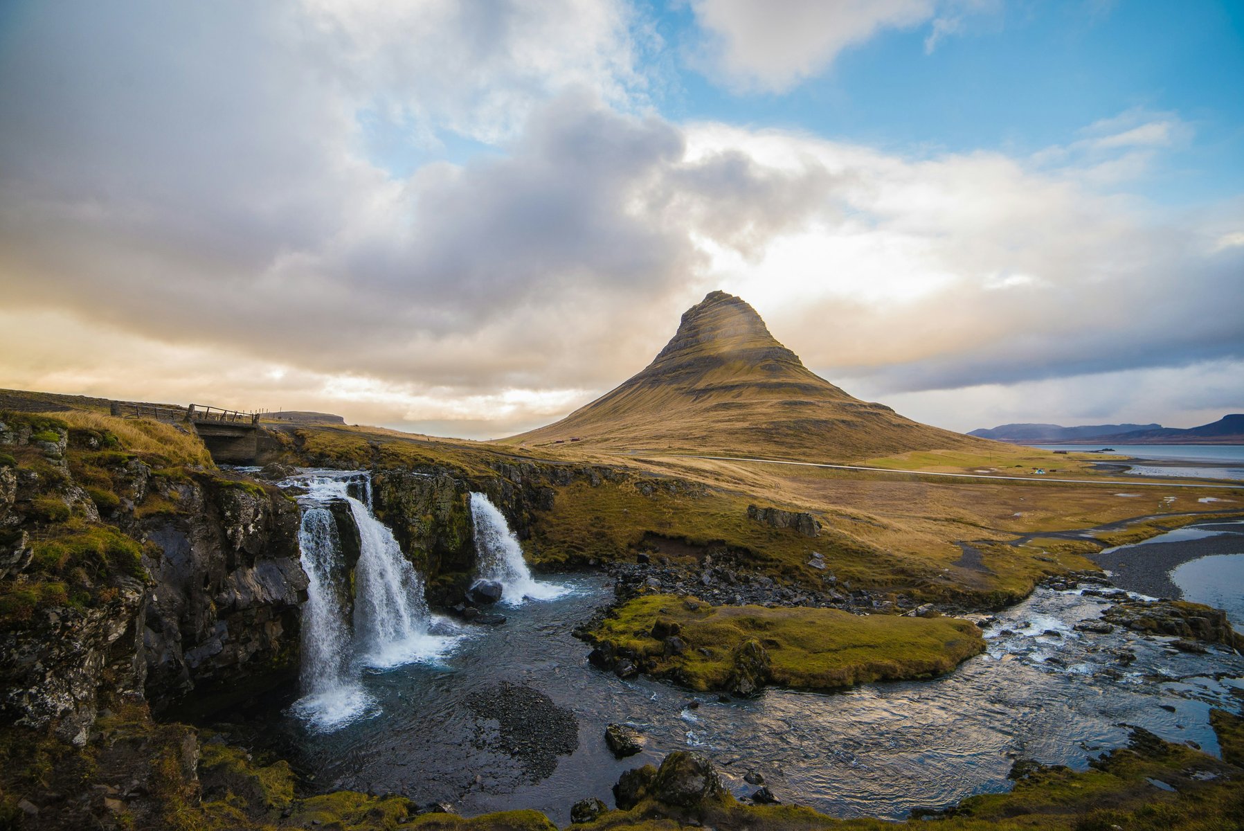 Nature a Kirkjufellsfoss en Islande