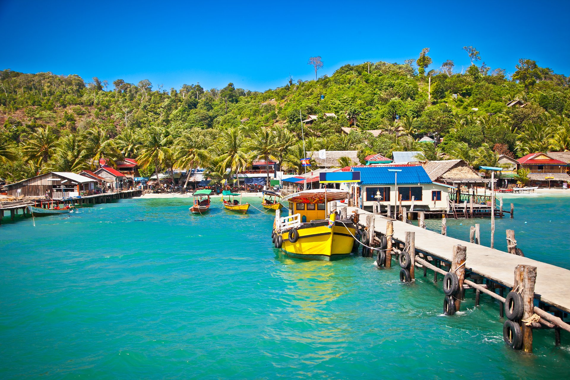 Ile de Koh Rong au Cambodge