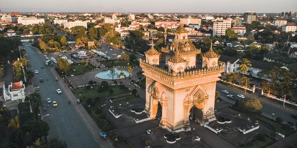 Patuxay a Vientiane au Laos