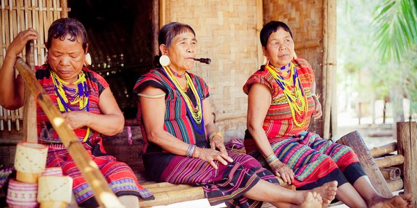 Tribu dans les Bolovens au Laos