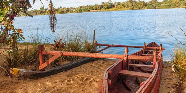 Fleuve Pangalanes a Madagascar