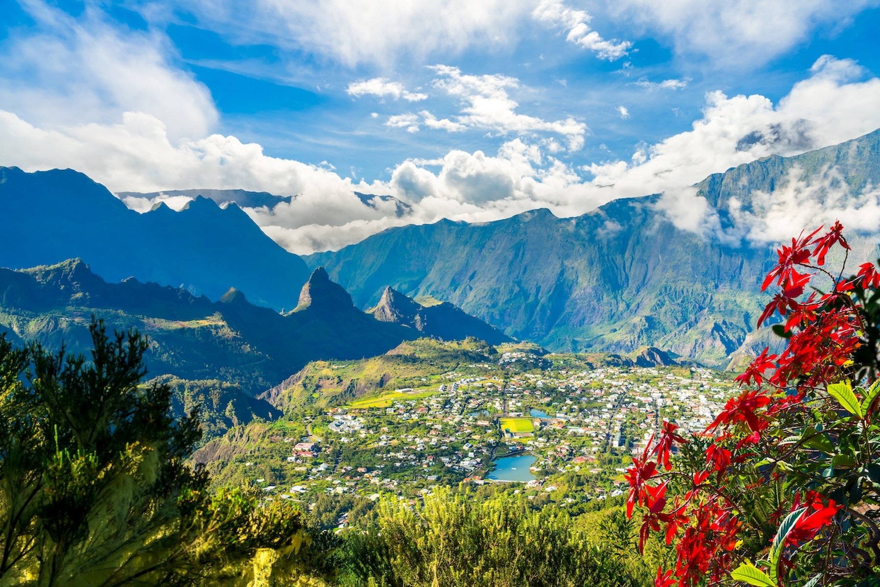 Cirque de Cilaos a la Reunion