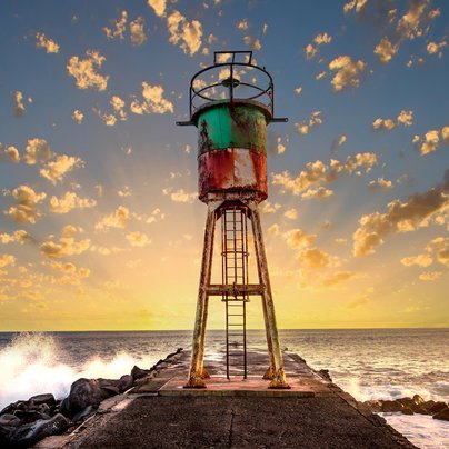 Le phare de Saint Pierre a la Reunion