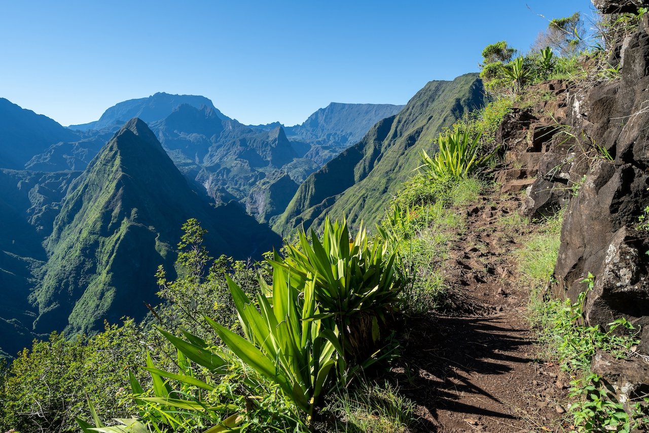 Randonnee a la Reunion