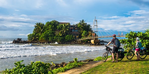 Vélo à Matara au Sri Lanka