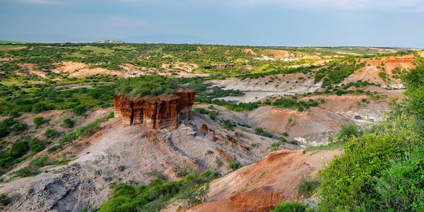 site archeologique de Olduvai en Tanzanie