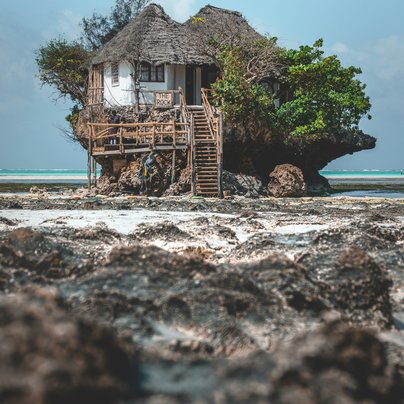 Maison sur un rocher a Zanzibar