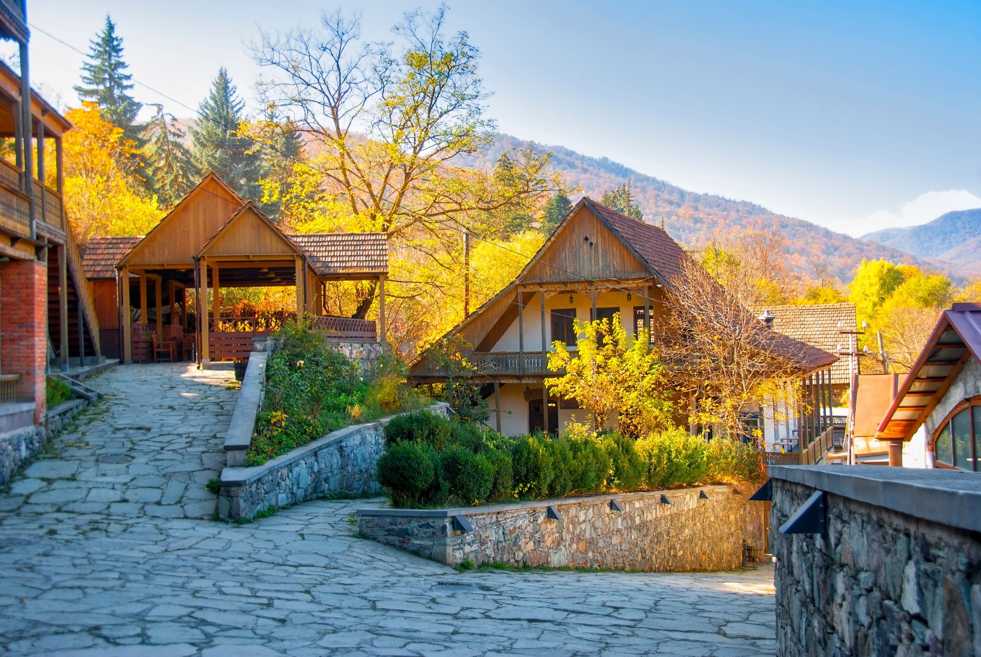 Ville de Dilijan, Arménie