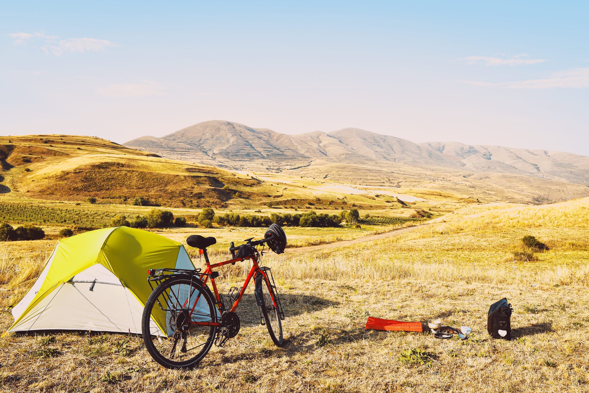 Faire du VTT en Arménie