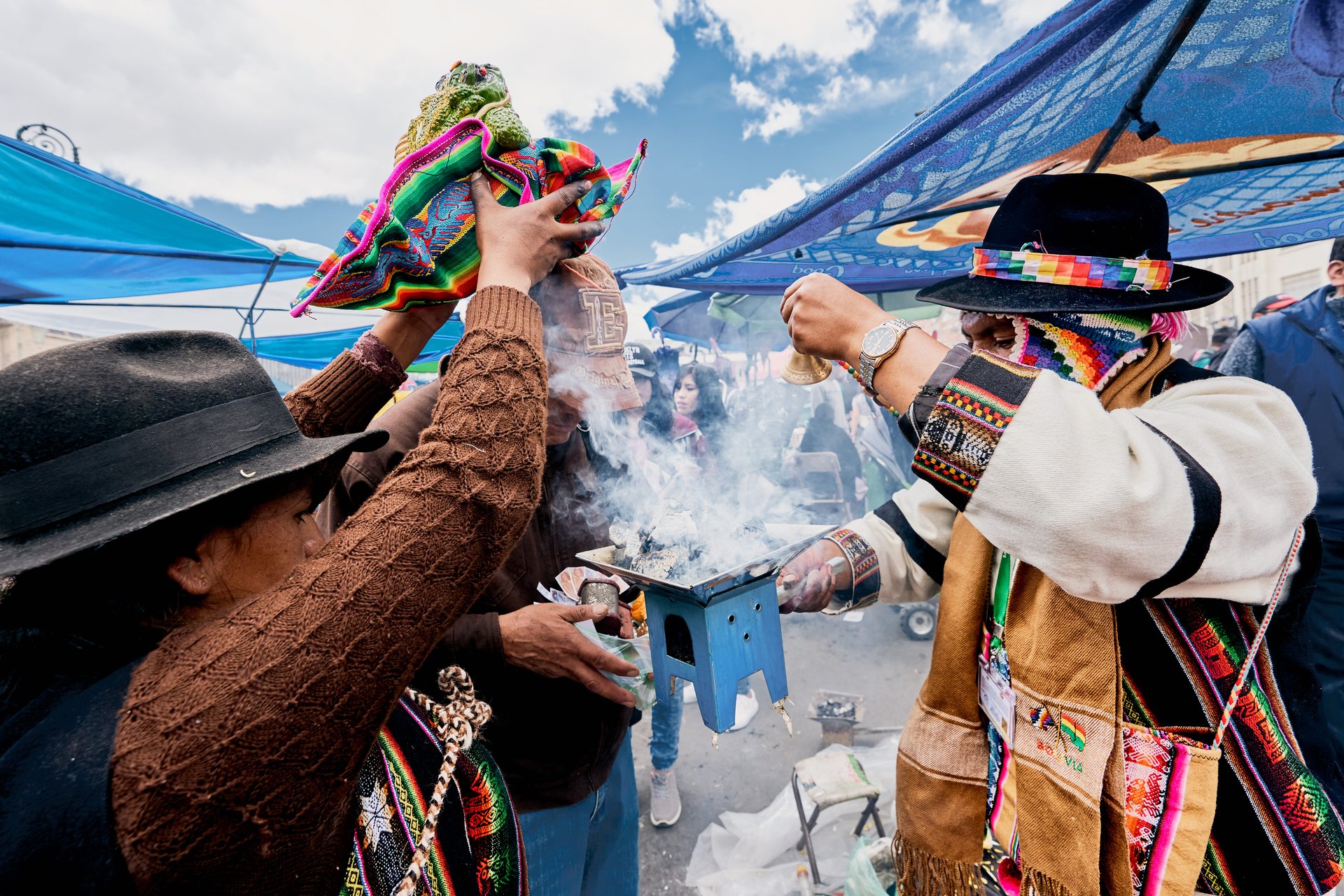 Festival feria de la Alasita à la Paz, Bolivie