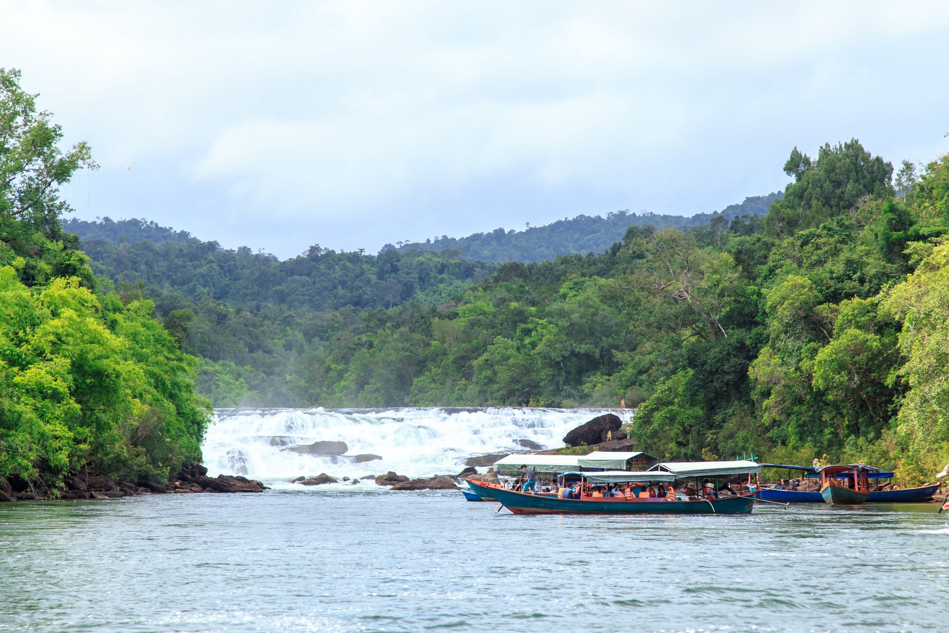 Tatai waterfall, Koh Kong, Cambodge