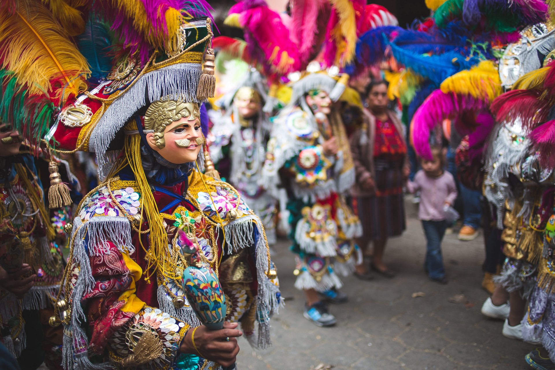 Festival à Chichicastenango au Guatemala