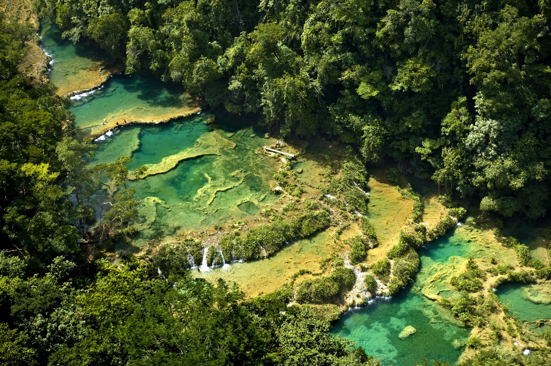 Semuc Champey à Coban au Guatemala