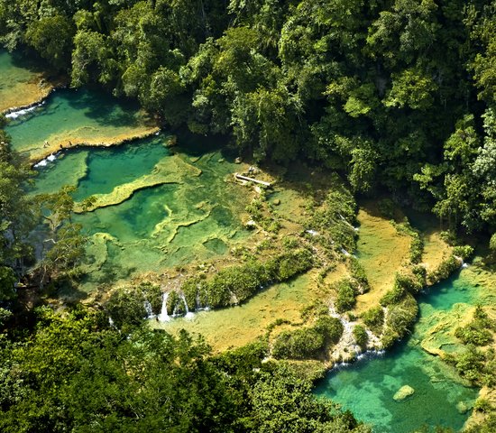 Semuc Champey à Coban au Guatemala