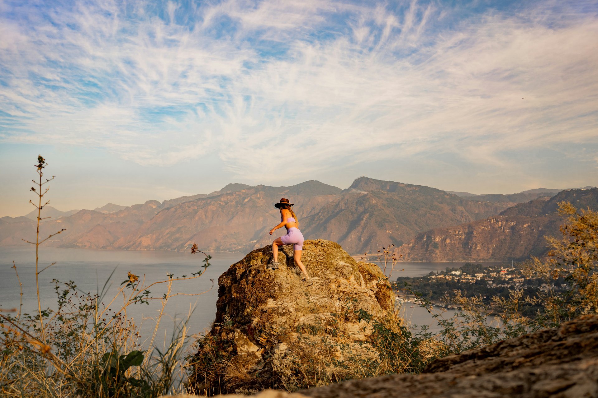 Trek et randonnée autour du lac Atitlan au Guatemala