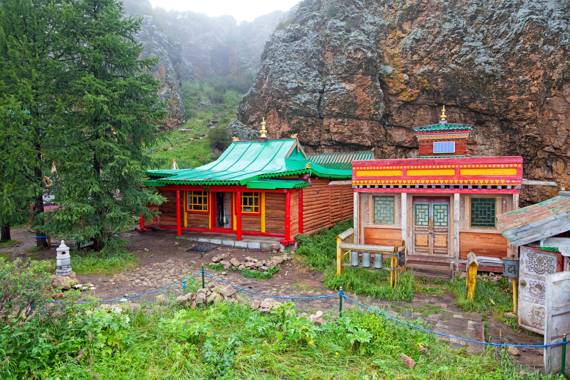 Monastère de Tövkhön en Mongolie