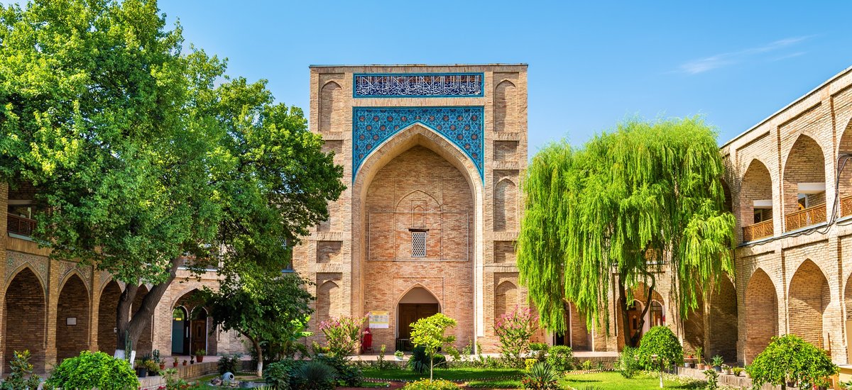 Madrasa médiévale en Ouzbékistan