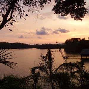 Sunset sur Boca Chica, Panama