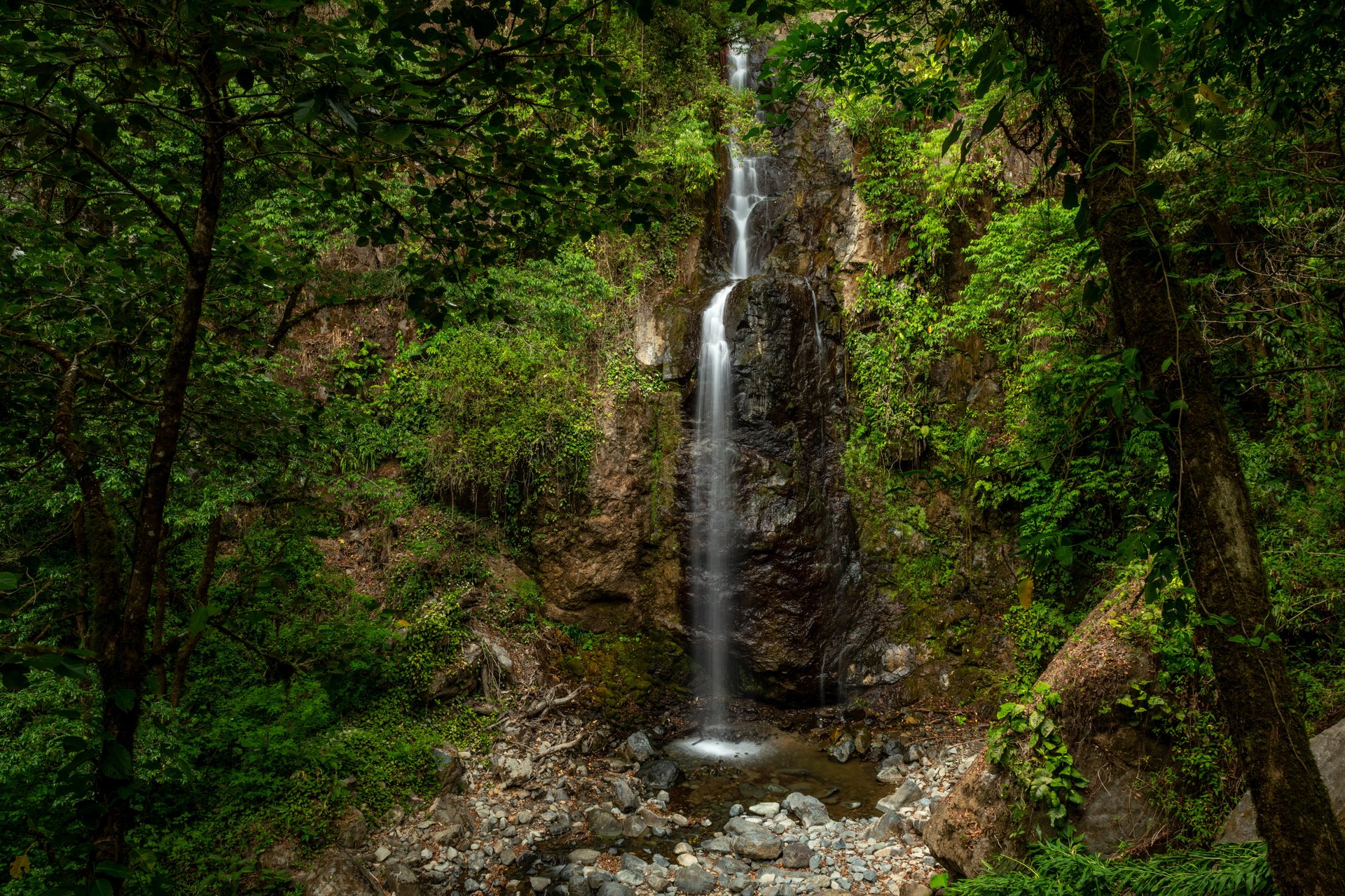 Cascades dans la province de Chiriqui, Panama