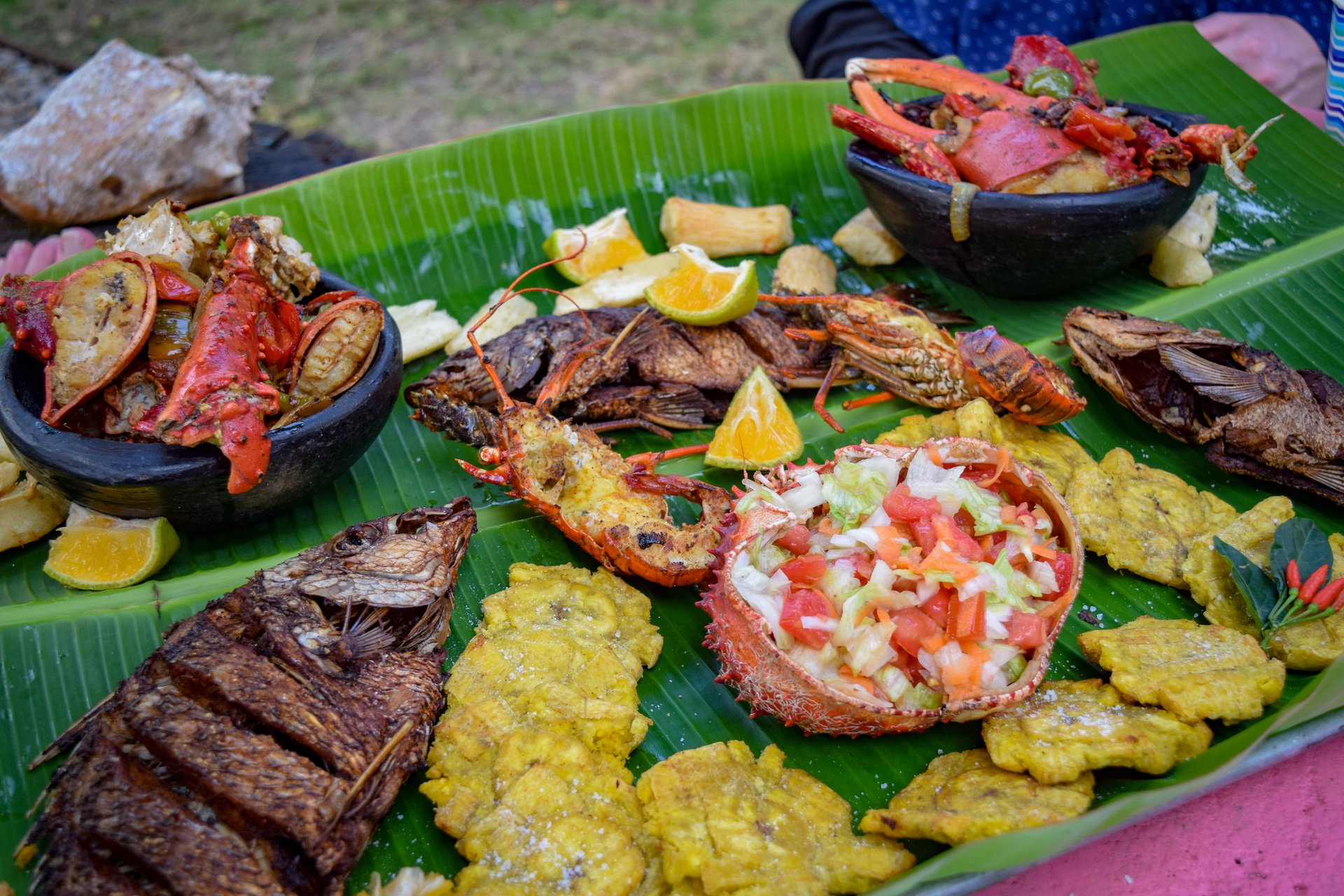 Fruits de mer, cuisine du Panama