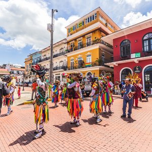 Fêtes et festival dans les rue de Panama City