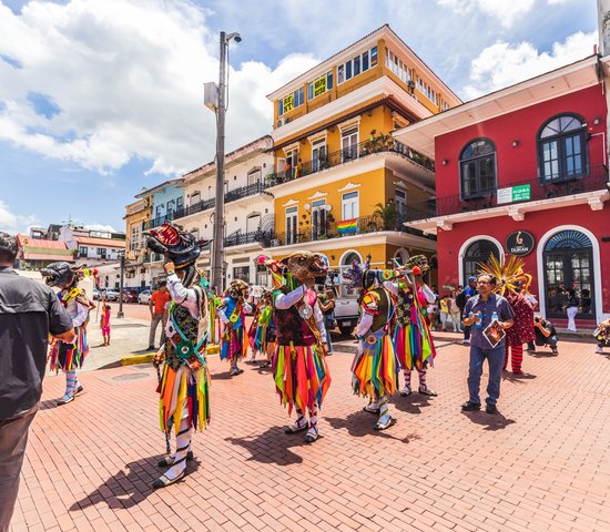 Fêtes et festival dans les rue de Panama City