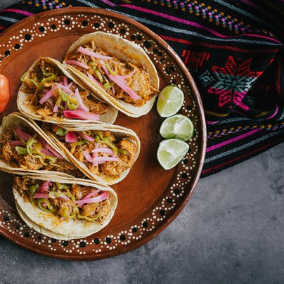 Tacos au Mexique
