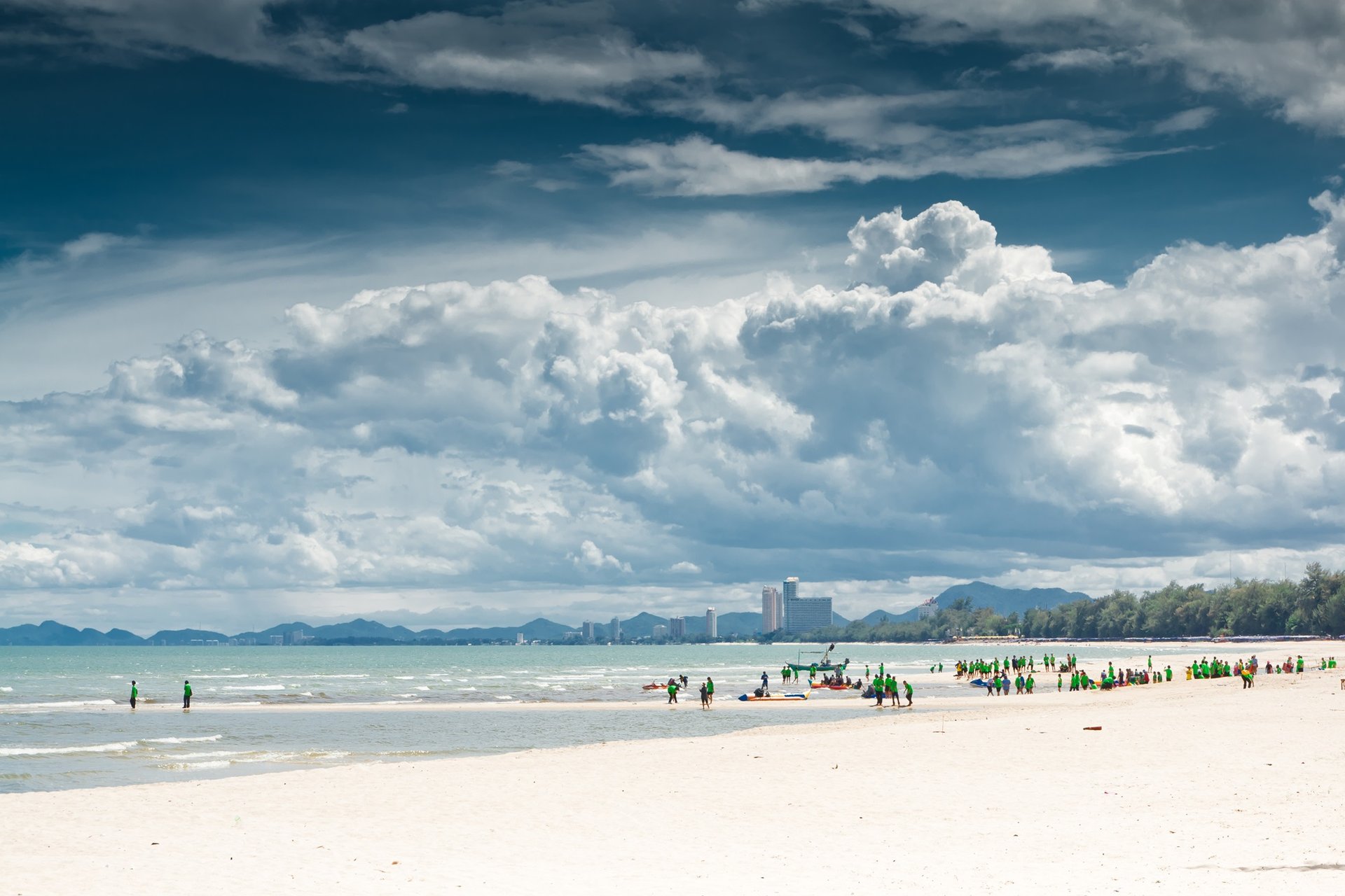 Plage de Cha Am, Thaïlande