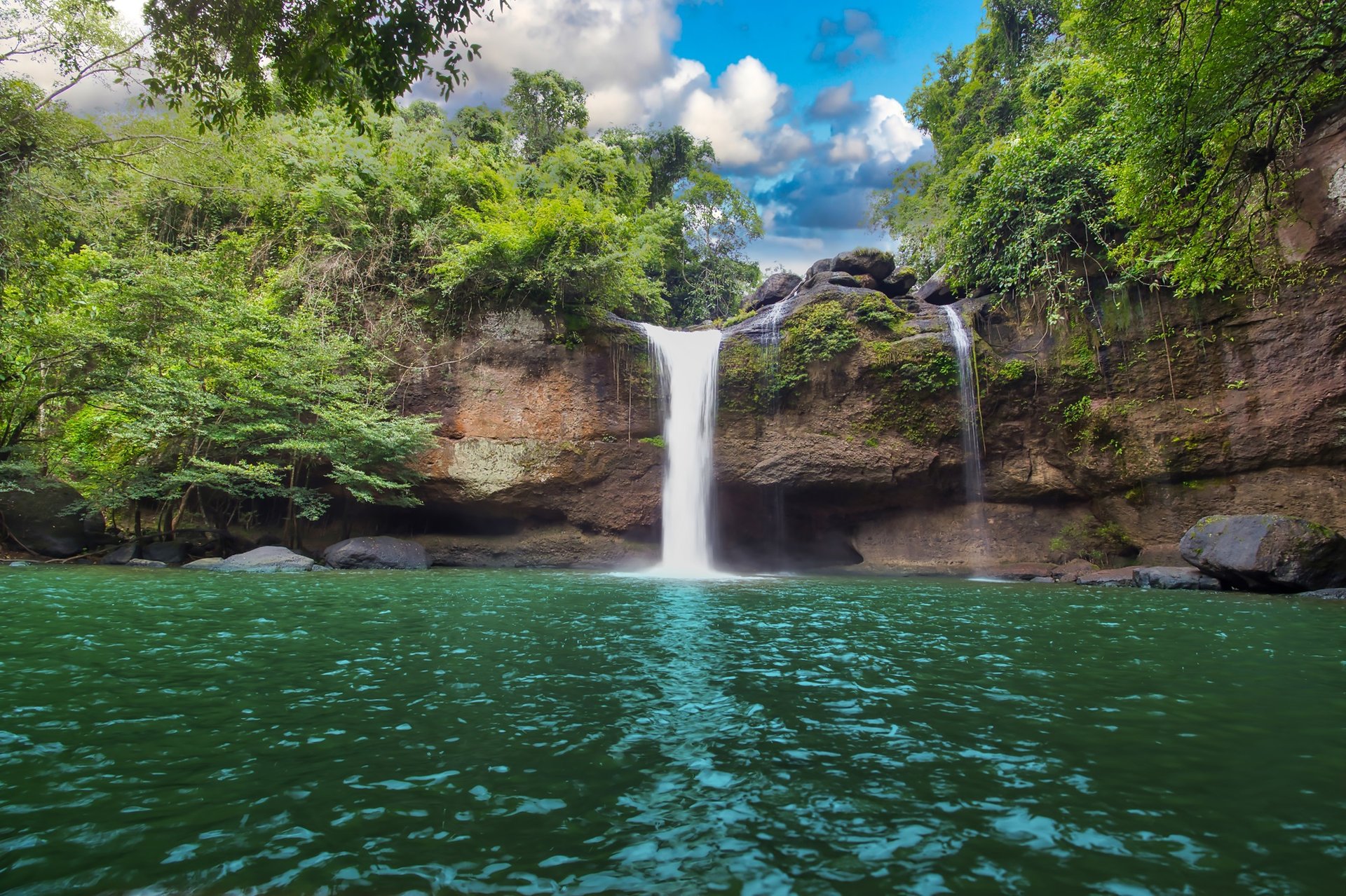 Parc national Khao Sok, cascade Haew Suwat, Thaïlande