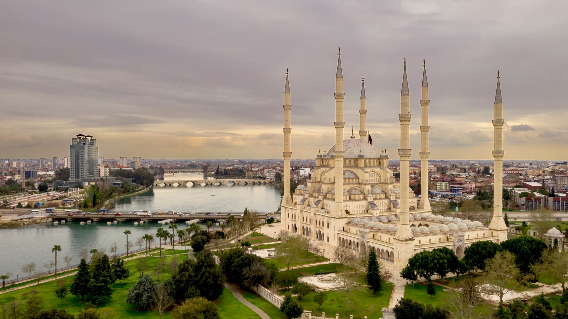 turquie adana mosquée centrale