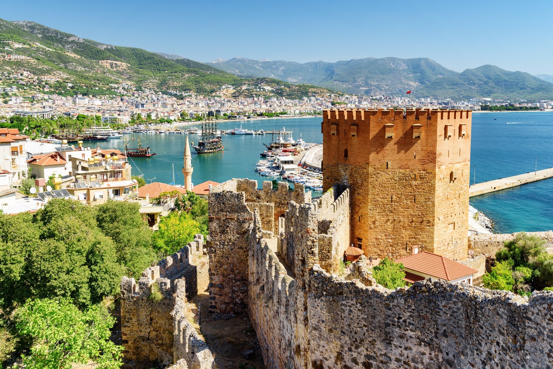 turquie alanya forteresse