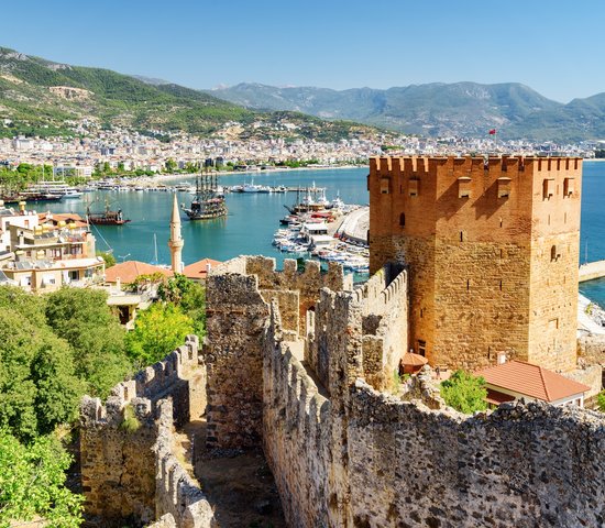 turquie alanya forteresse