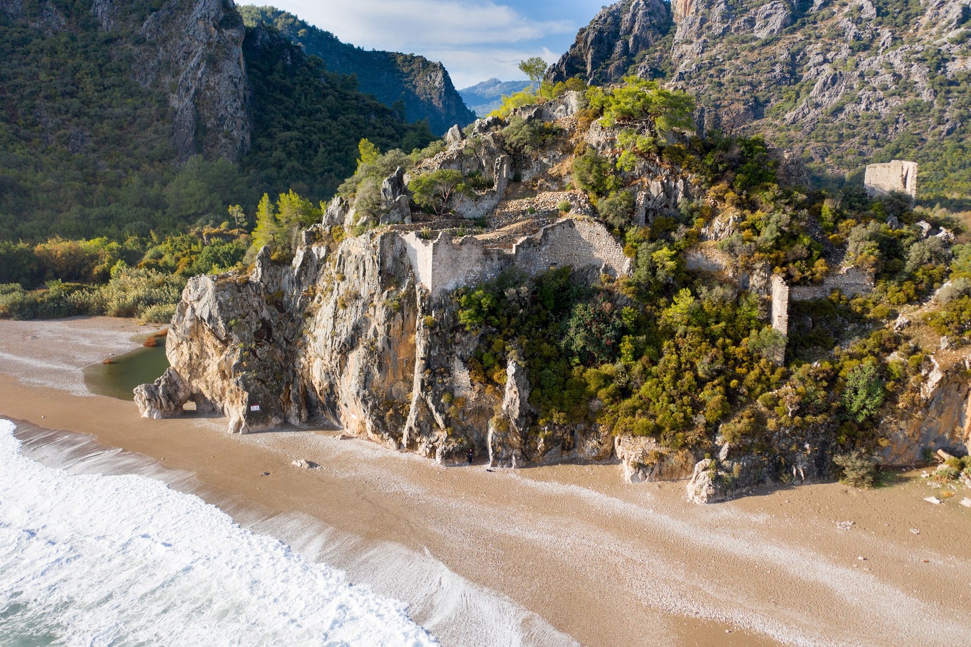 turquie kemer olympos ruines