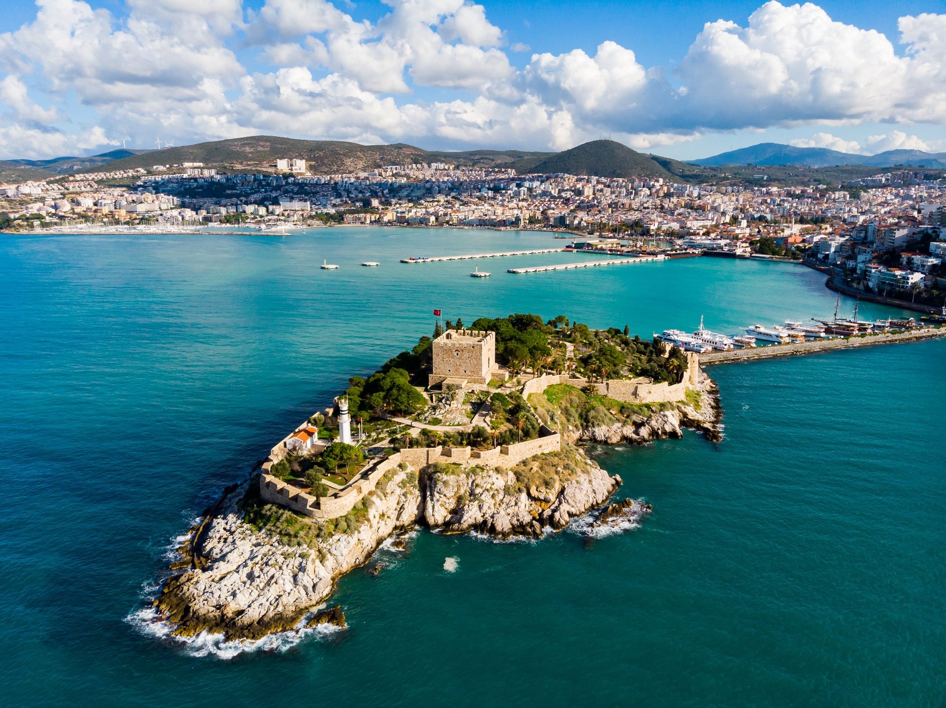 turquie kusadasi pigeon island