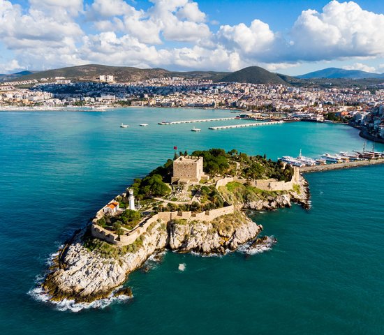 turquie kusadasi pigeon island