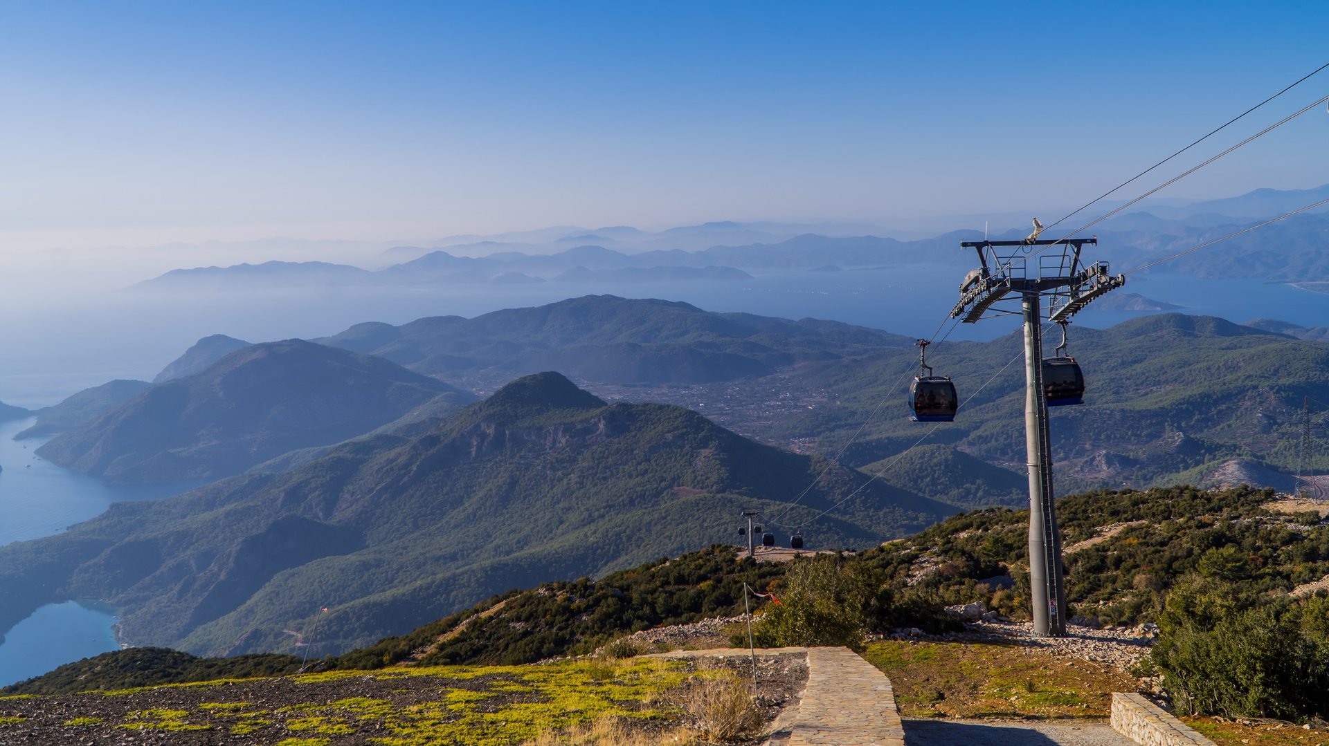 turquie oludeniz telepherique mont babadag