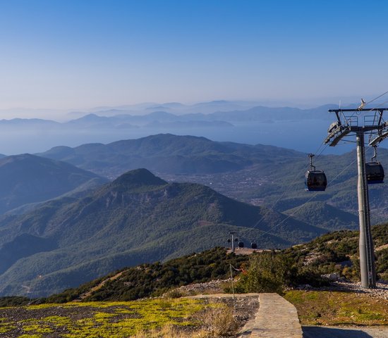 turquie oludeniz telepherique mont babadag